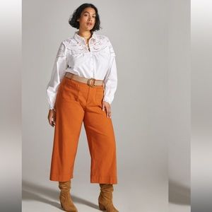 Colette Cropped Wide-Leg Pants | CEDAR | 16 W